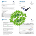 10 Pack - Premium Solar Eclipse Glasses - ISO 12312-2:2015 Compliant - 123 Solarwear